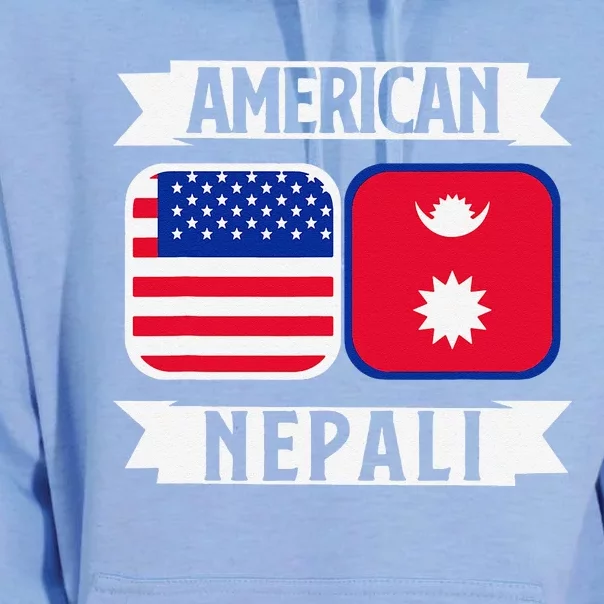 Nepal Nepali Flag Unisex Surf Hoodie