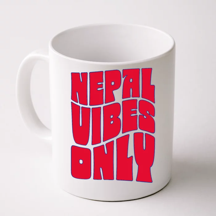 Nepal Nepali Flag Front & Back Coffee Mug