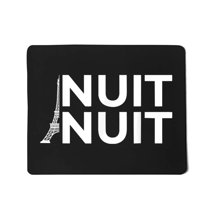 Nuit Nuit Funny Basketball Mousepad