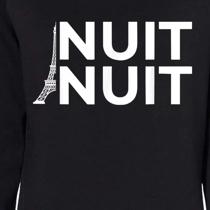 Nuit Nuit Funny Basketball Womens California Wash Sweatshirt