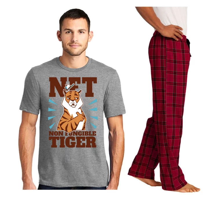 NFT Non Fungible Tiger Funny Crypto Pajama Set