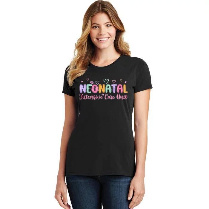 Nicu Nurse Groovy Nursing Neonatal Intensive Care Unit Women's T-Shirt