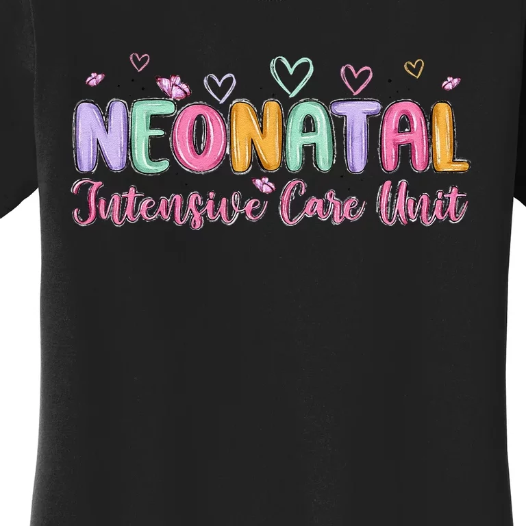 Nicu Nurse Groovy Nursing Neonatal Intensive Care Unit Women's T-Shirt