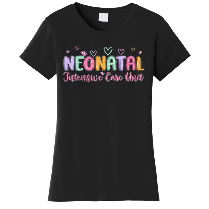 Nicu Nurse Groovy Nursing Neonatal Intensive Care Unit Women's T-Shirt