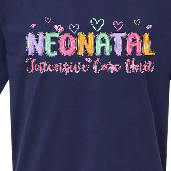 Nicu Nurse Groovy Nursing Neonatal Intensive Care Unit Sueded Cloud Jersey T-Shirt