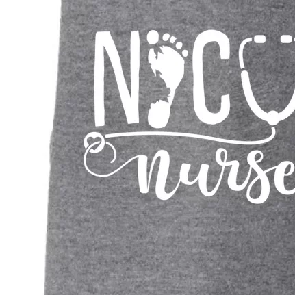 Nicu Nurse Gift Doggie 3-End Fleece Hoodie