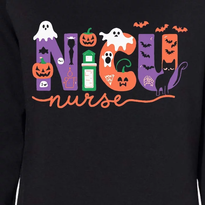 Nicu Nurse Halloween Neonatal Intensive Care Unit Halloween Womens California Wash Sweatshirt