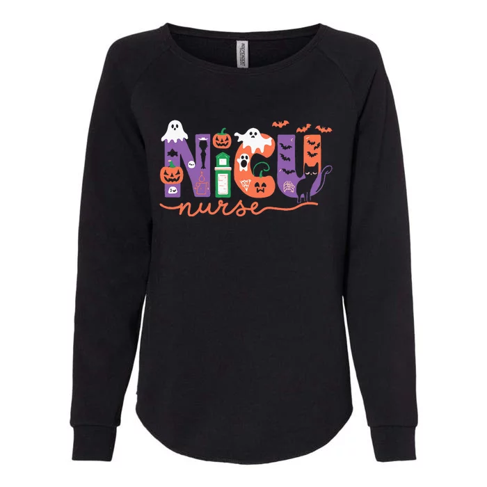 Nicu Nurse Halloween Neonatal Intensive Care Unit Halloween Womens California Wash Sweatshirt