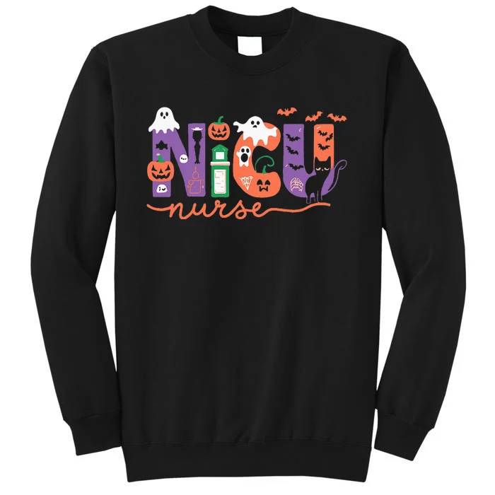 Nicu Nurse Halloween Neonatal Intensive Care Unit Halloween Tall Sweatshirt