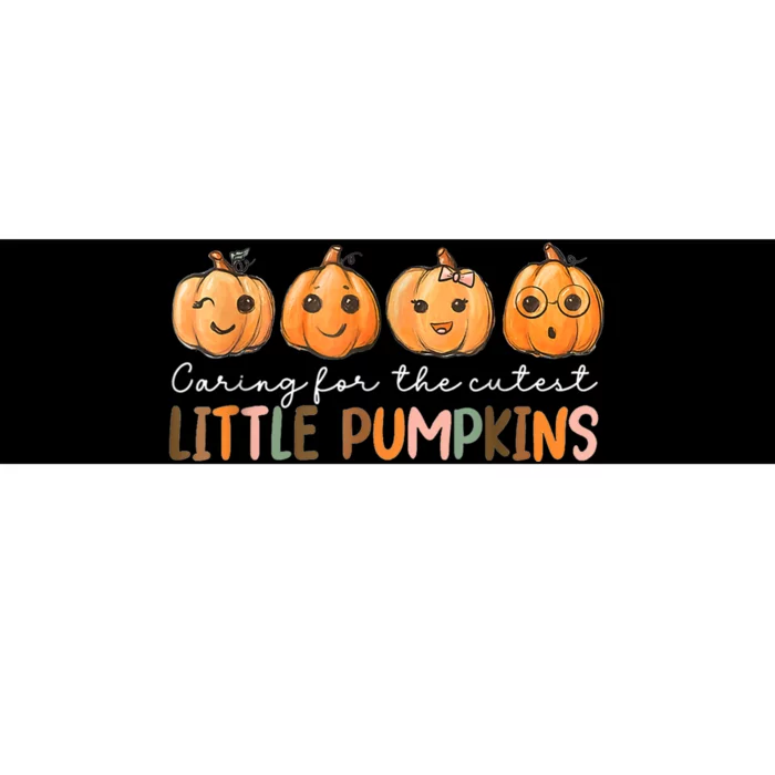 Nicu Nurse Halloween Cutest Pumpkins Mother Baby Nurse Fall Bumper Sticker