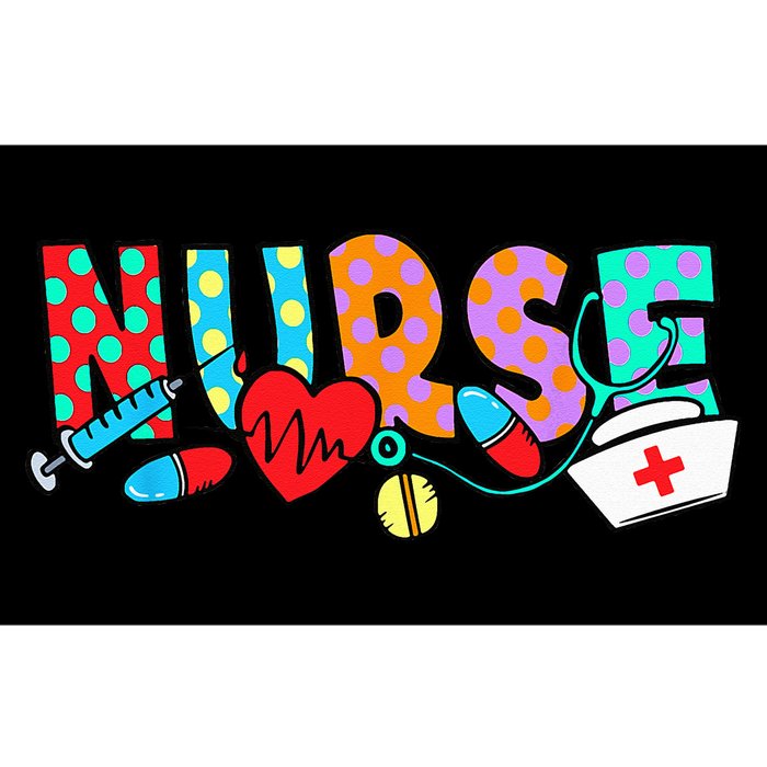 Nursing Nurse Heartbeat Stethoscope Nursing Students Bumper Sticker