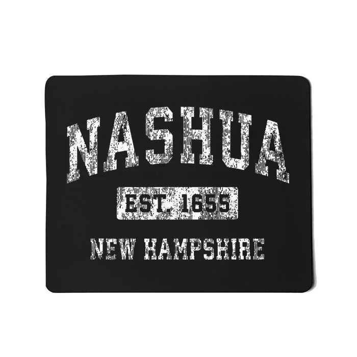 Nashua New Hampshire Nh Vintage Established Sports Mousepad