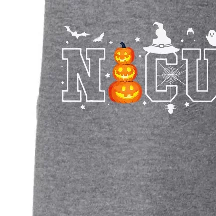 NICU Nurse Halloween Hospital Party Funny Nursing Students Doggie 3-End Fleece Hoodie