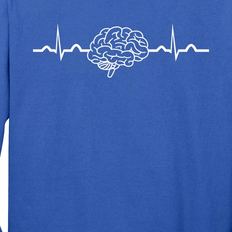 Neuro Nurse Heartbeat Neuro Nursing Neuroscience Nurse Gift Long Sleeve Shirt