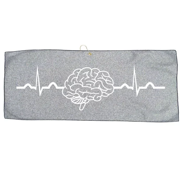 Neuro Nurse Heartbeat Neuro Nursing Neuroscience Nurse Gift Large Microfiber Waffle Golf Towel