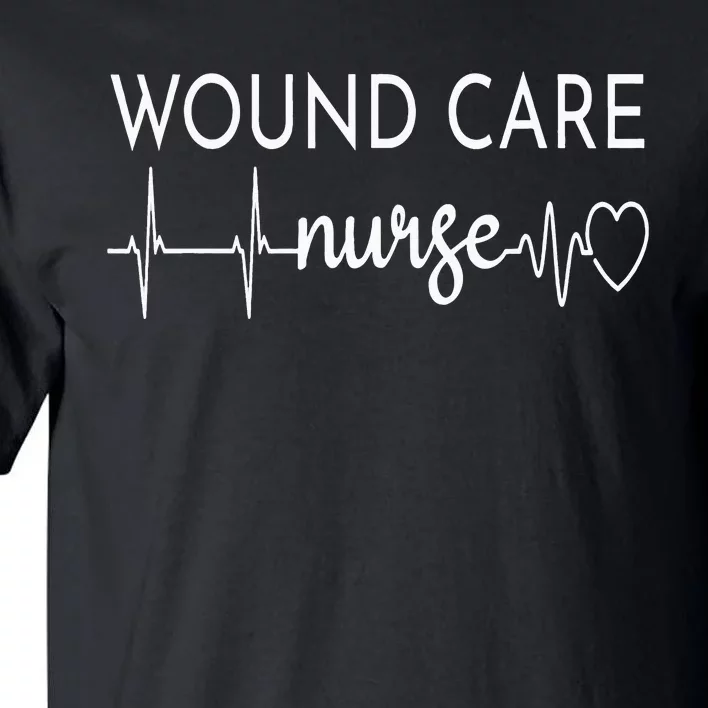 Neuro Nurse Heartbeat EKG Pulse Neuroscience Nursing Tall T-Shirt