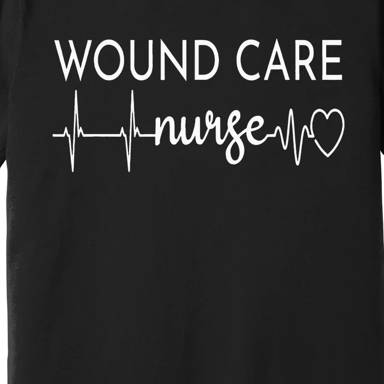 Neuro Nurse Heartbeat EKG Pulse Neuroscience Nursing Premium T-Shirt