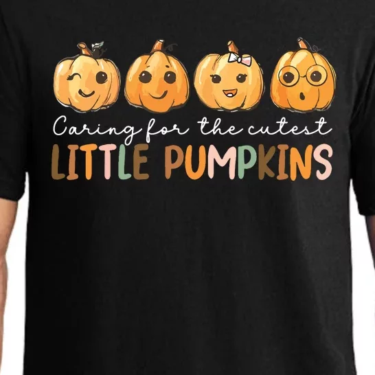 Nicu Nurse Halloween Cutest Pumpkins Mother Baby Nurse Fall Pajama Set