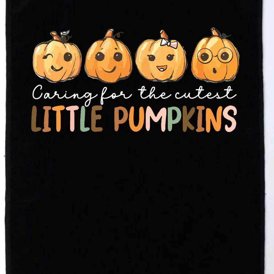 Nicu Nurse Halloween Cutest Pumpkins Mother Baby Nurse Fall Platinum Collection Golf Towel