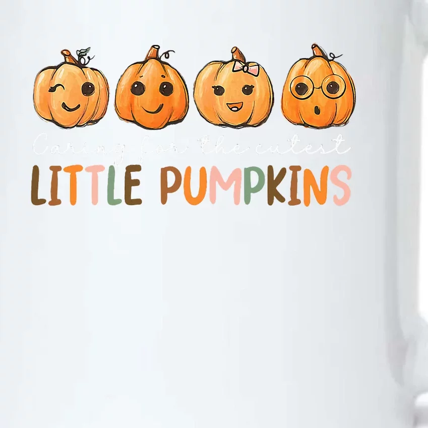 NICU Nurse Halloween Cutest Pumpkins Mother Baby Nurse Fall Black Color Changing Mug