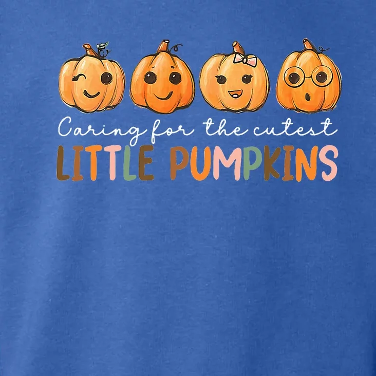 NICU Nurse Halloween Cutest Pumpkins Mother Baby Nurse Fall Toddler Hoodie