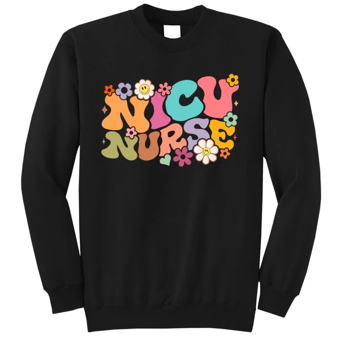 Nicu Nurse Icu Groovy Nursing Neonatal Intensive Care Unit Sweatshirt