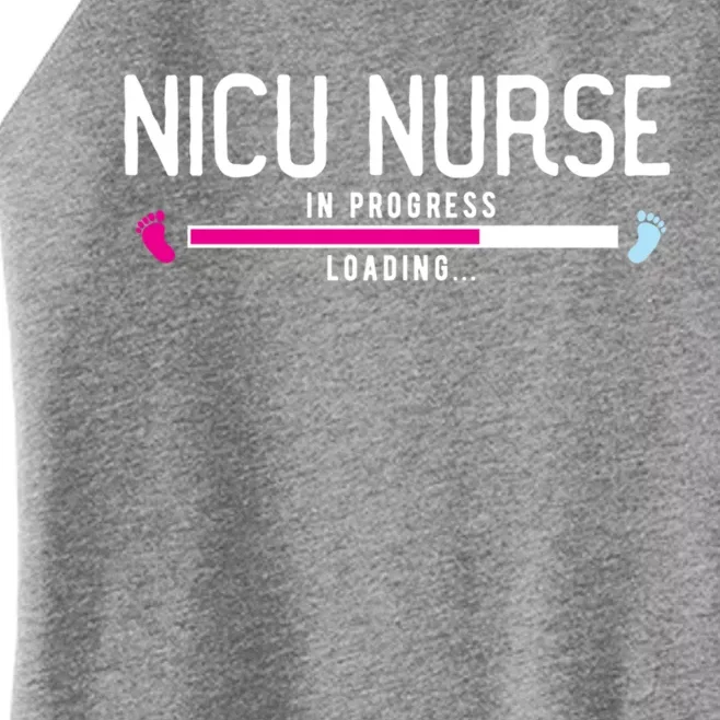 Nicu Nurse In Progress Icu Nurse School Nicu Nurse Cool Gift Women’s Perfect Tri Rocker Tank