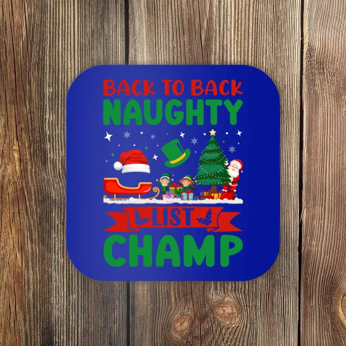 Nice Naughty Innocent Until Proven Guilty Meaningful Gift Coaster