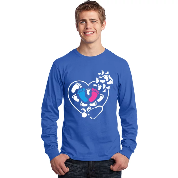 Nicu Nurse Icu Nurse Heart Cool Gift Long Sleeve Shirt