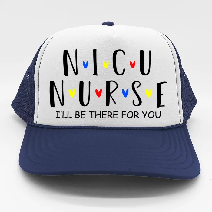 Nicu Nurse Infant Preemie Rn Registered Natal Nurse Cute Gift Trucker Hat