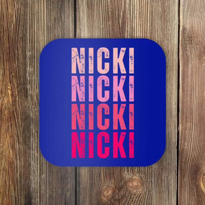 Name Nicki I Love Nicki Coaster