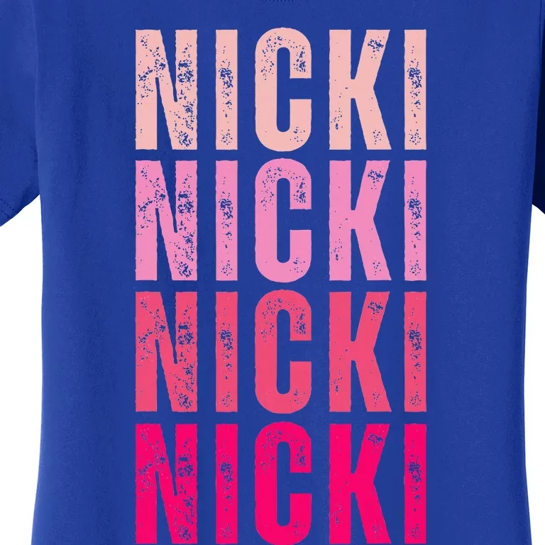 Name Nicki I Love Nicki Women's T-Shirt