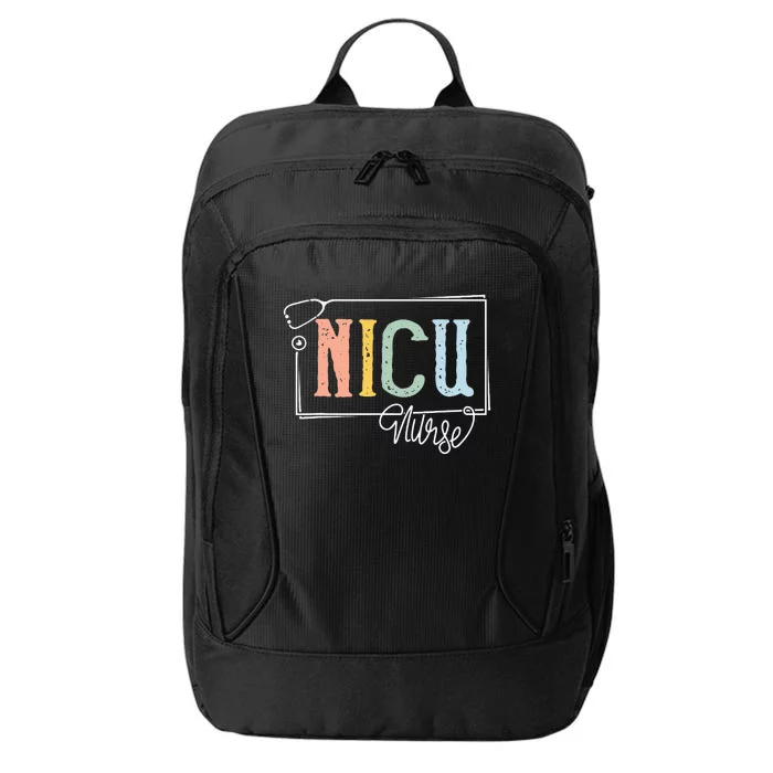 NICU Nurse ICU Neonatal Intensive Care Unit Rainbow Nursing City Backpack