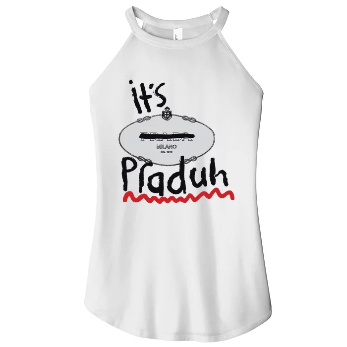 Navinder Nangla Is Dropping A Bootleg It’s Praduh Women’s Perfect Tri Rocker Tank