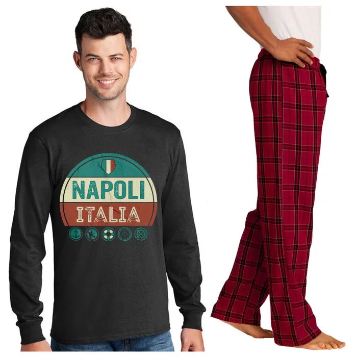 Napoli Naples Italy Holiday Souvenir Long Sleeve Pajama Set