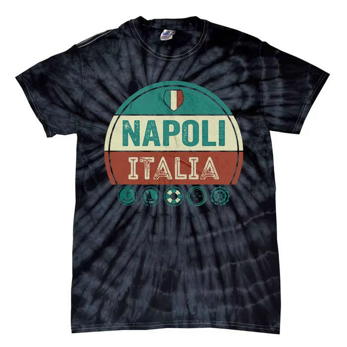 Napoli Naples Italy Holiday Souvenir Tie-Dye T-Shirt