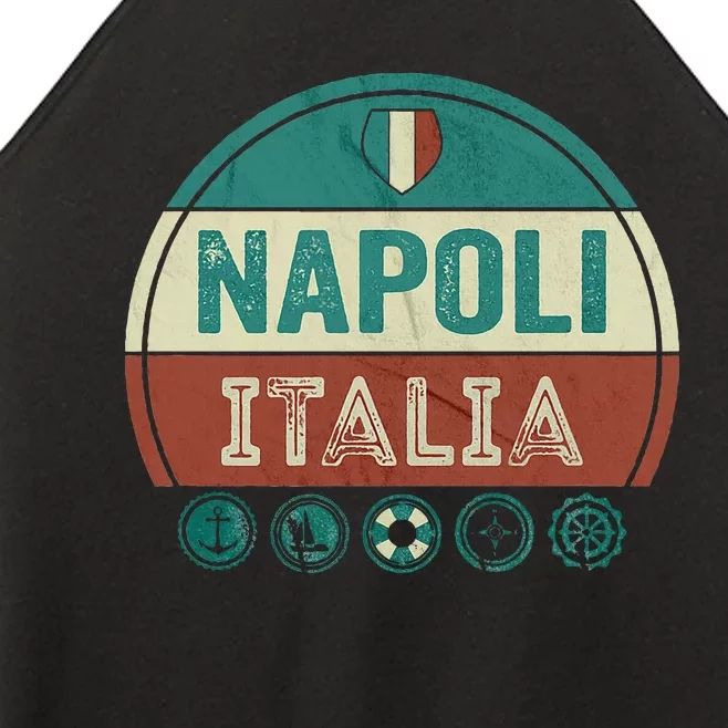 Napoli Naples Italy Holiday Souvenir Women’s Perfect Tri Rocker Tank