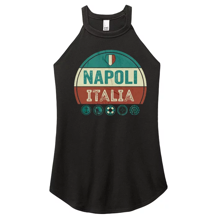 Napoli Naples Italy Holiday Souvenir Women’s Perfect Tri Rocker Tank