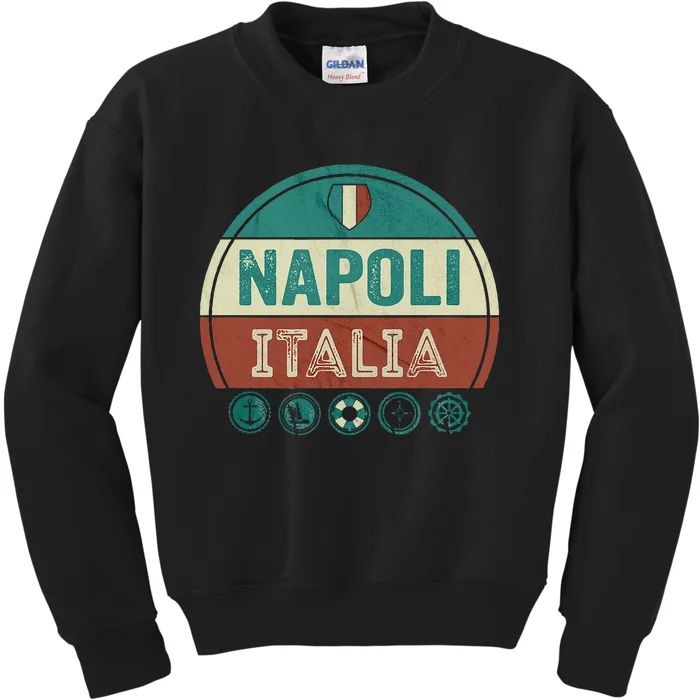 Napoli Naples Italy Holiday Souvenir Kids Sweatshirt