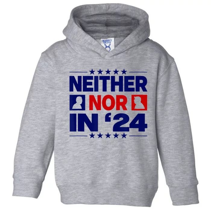 Neither Nor In 24 Toddler Hoodie