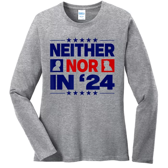 Neither Nor In 24 Ladies Long Sleeve Shirt