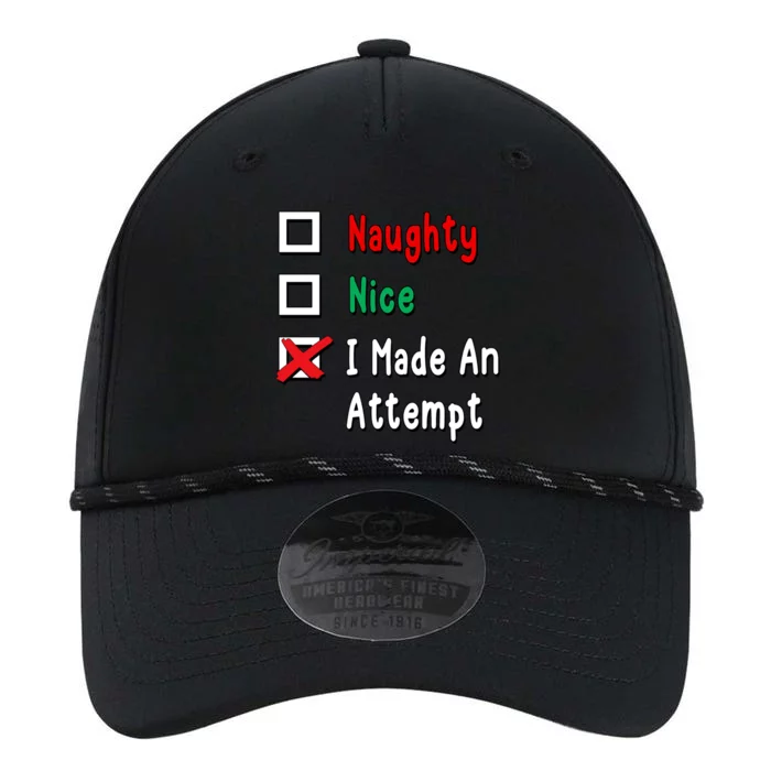 Naughty Nice I Made An Attempt Gift Performance The Dyno Cap