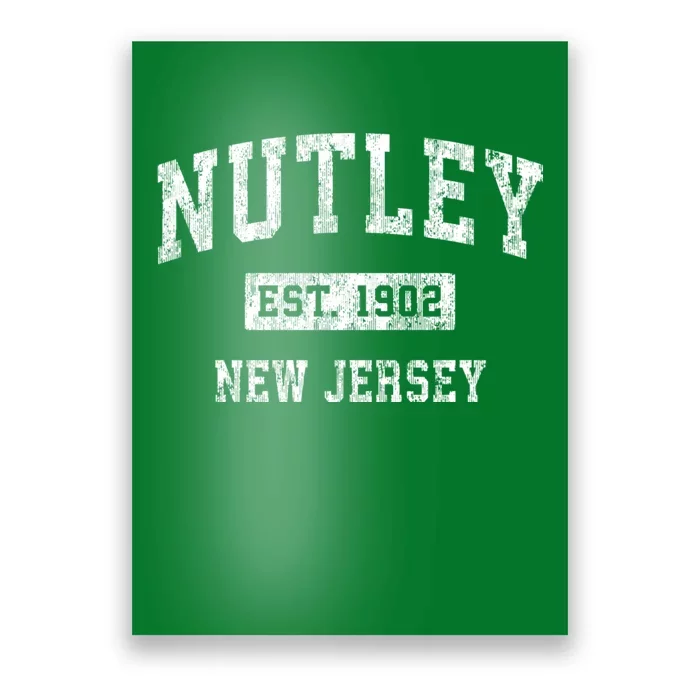 Nutley New Jersey Nj Vintage Sports Poster