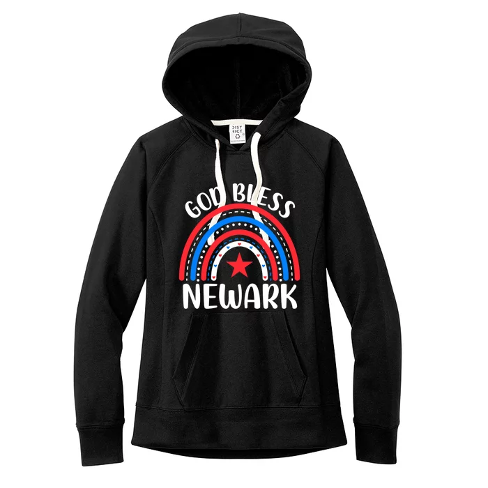 Newark New Jersey Gift I Love Newark Usa Gift Women's Fleece Hoodie