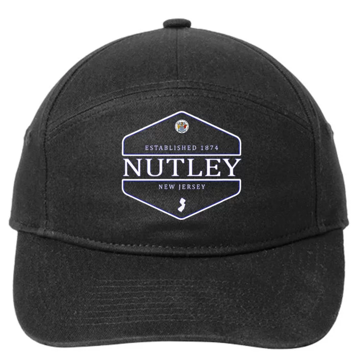 Nutley New Jersey Nutley Nj 7-Panel Snapback Hat