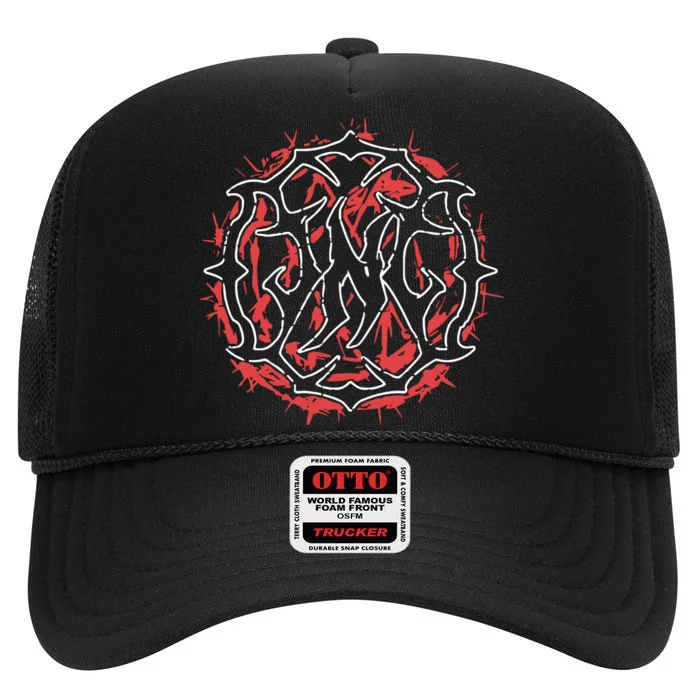 No Name Jnj Week High Crown Mesh Trucker Hat