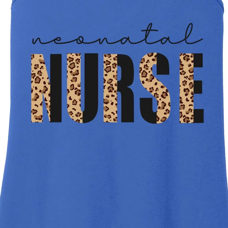 Neonatal Nurse Leopard Print Nicu Rn Hospital Nurse Squad Gift Ladies Essential Tank