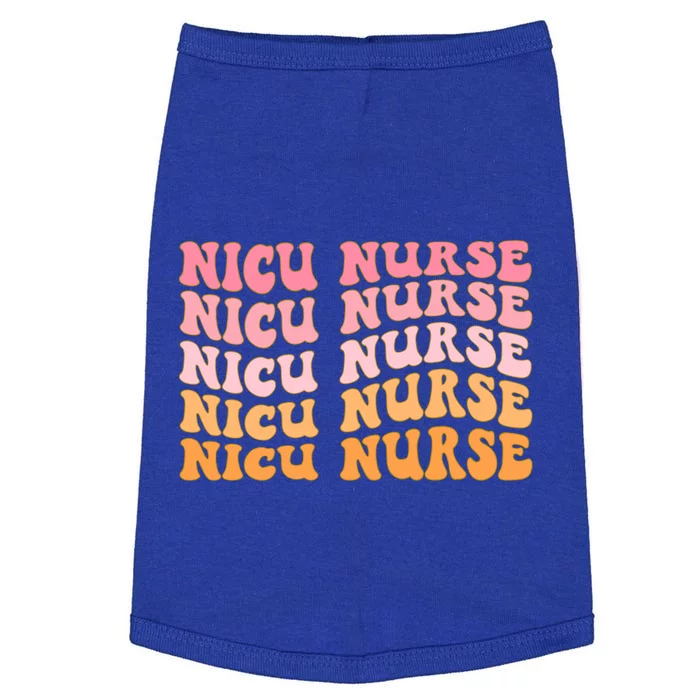 Nicu Nurse Labor And Delivery Nurse Nurse Appreciation Cool Gift Doggie Tank