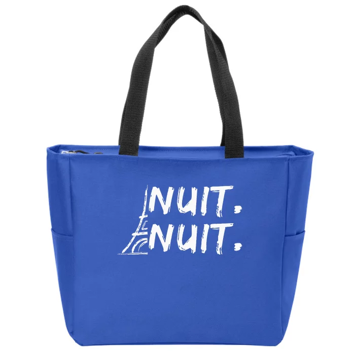 Nuit Nuit Lover Basketball Zip Tote Bag