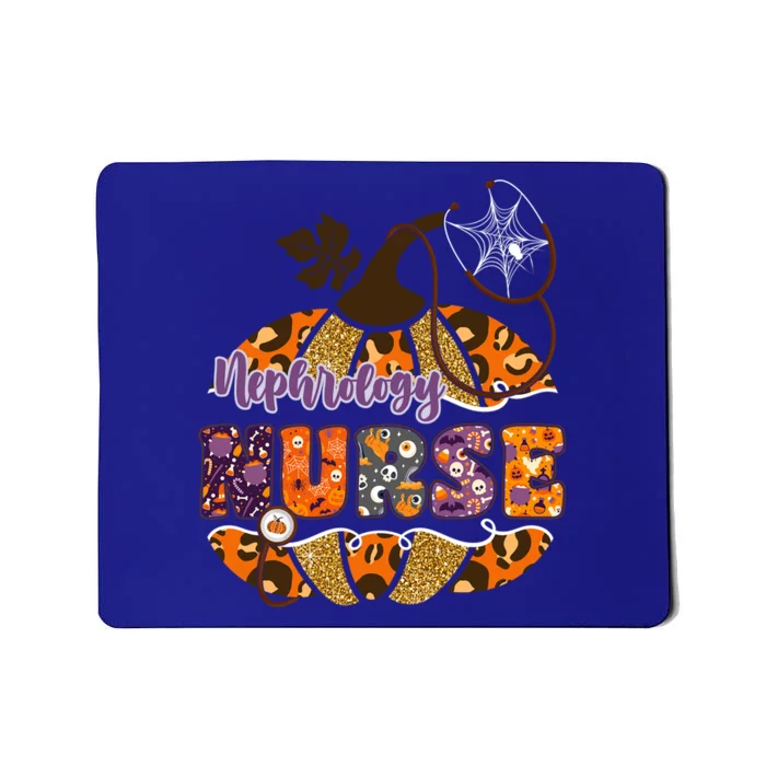 Nephrology Nurse Leopard Halloween Pumpkin Great Gift Mousepad